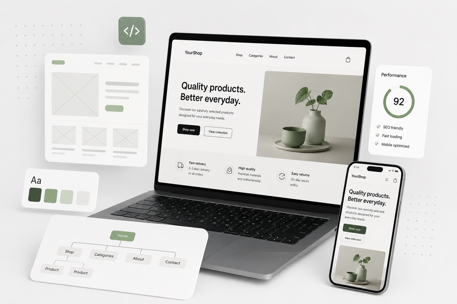 WEBSITE DEVELOPMENT