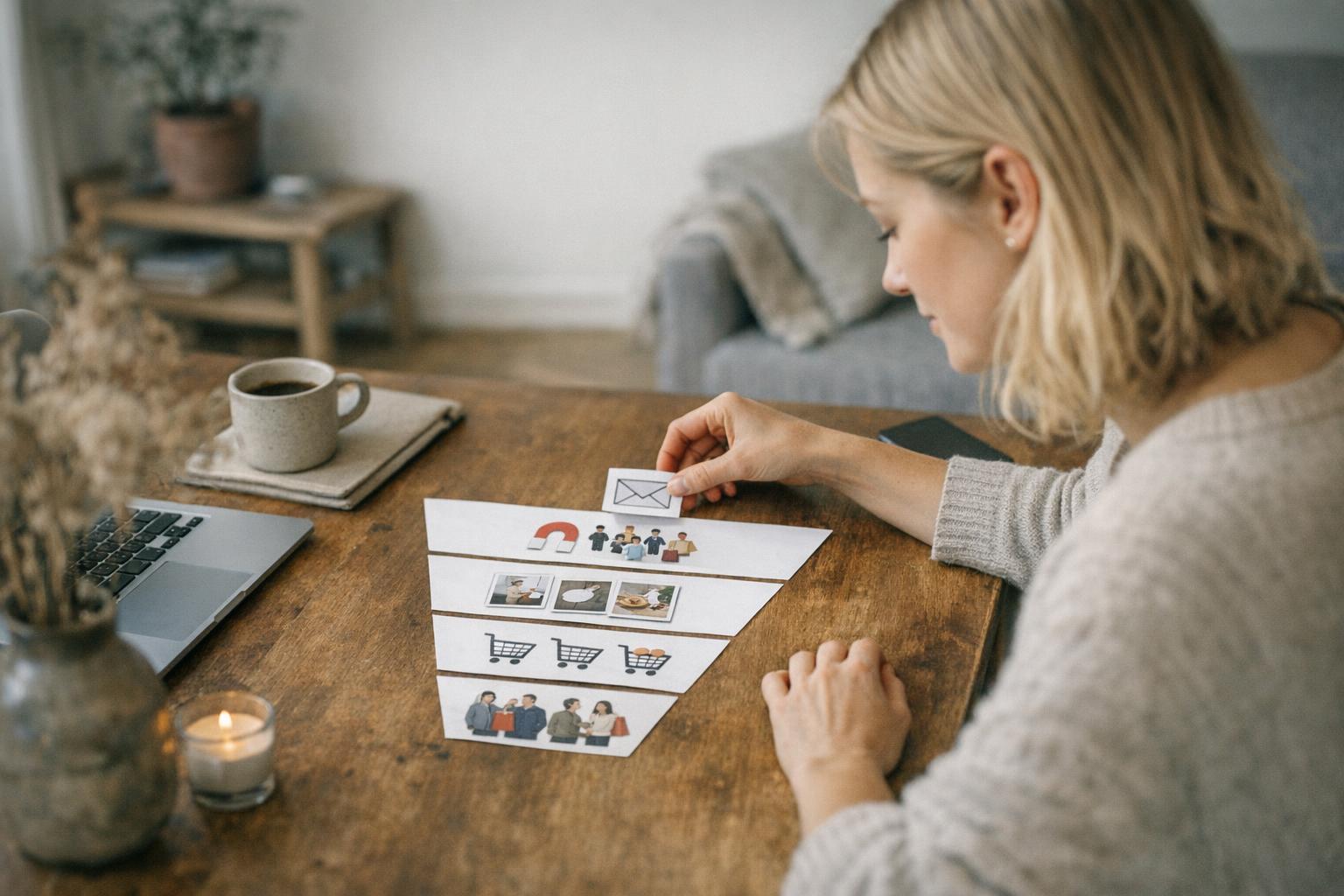 Billede relateret til Email marketing funnel: Sådan bygger du kunderejsen